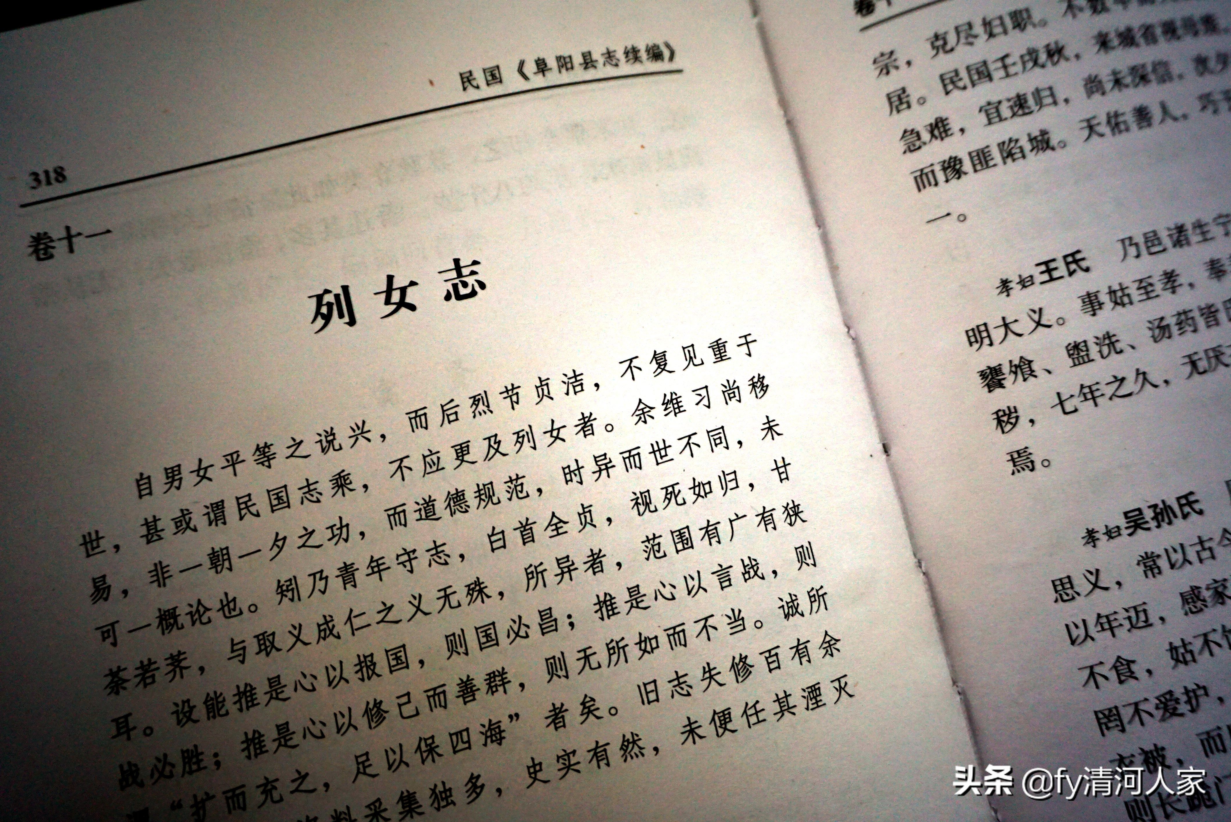 张杰｜清代阜阳地方志中的贞节烈女初探